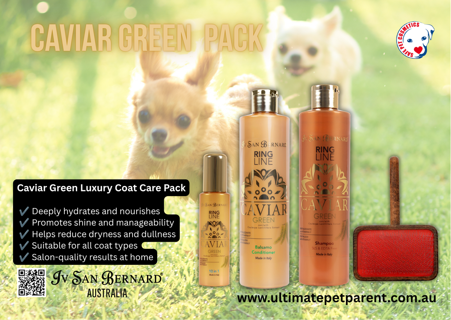 Caviar Green Luxury Coat Care Pack