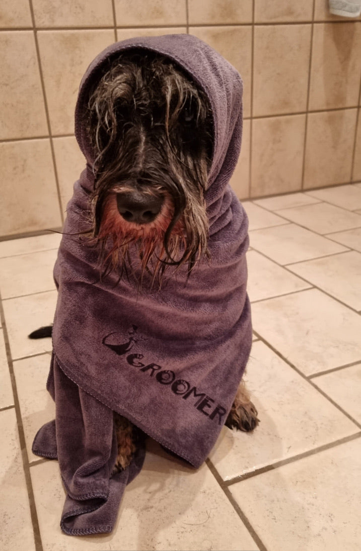 Hyper absorb towel 100 x 60cm by Groomer.DK image 1