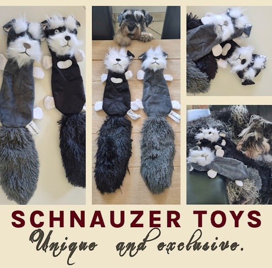Schnauzer Toy with squeaker 55 cm image 0